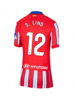 Billige Atletico Madrid Samuel Lino #12 Hjemmedrakt Dame 2024-25 Kortermet